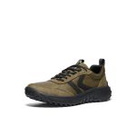 Men's KS86 Leather Sneaker  |  Dark Olive/Black