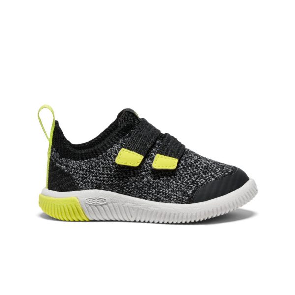 Toddlers' KNX Knit Double Strap  |  Black/Evening Primrose