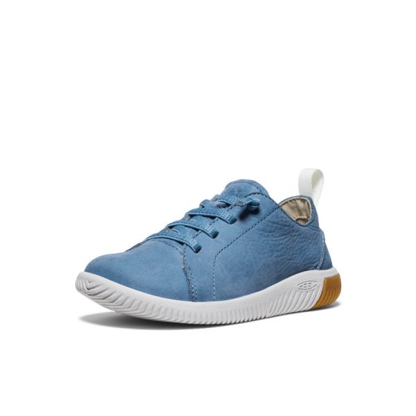 Little Kids' KNX Leather Sneaker  |  Coronet Blue/Vapor