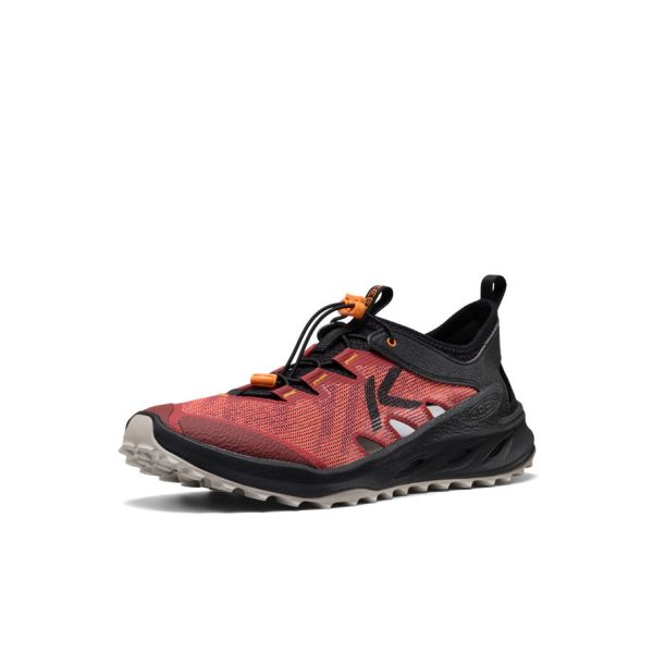 Men's Zionic ADV Open-Air Hiking Shoe  |  Garnet/Orange Peel