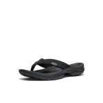 Women's Kona Leather Flip-Flop | Black/Vapor