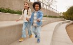 Big Kids' KNX Leather Sneaker  |  Coronet Blue/Vapor