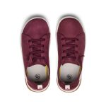 Big Kids' KNX Leather Sneaker  |  Fig/Star White