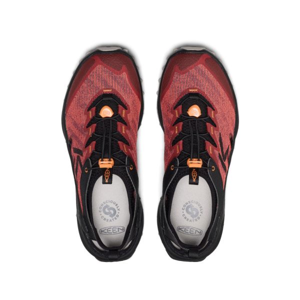 Men's Zionic ADV Open-Air Hiking Shoe  |  Garnet/Orange Peel