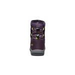 Big Kids' Puffrider Waterproof Winter Boot | Black Plum/Daiquiri Green