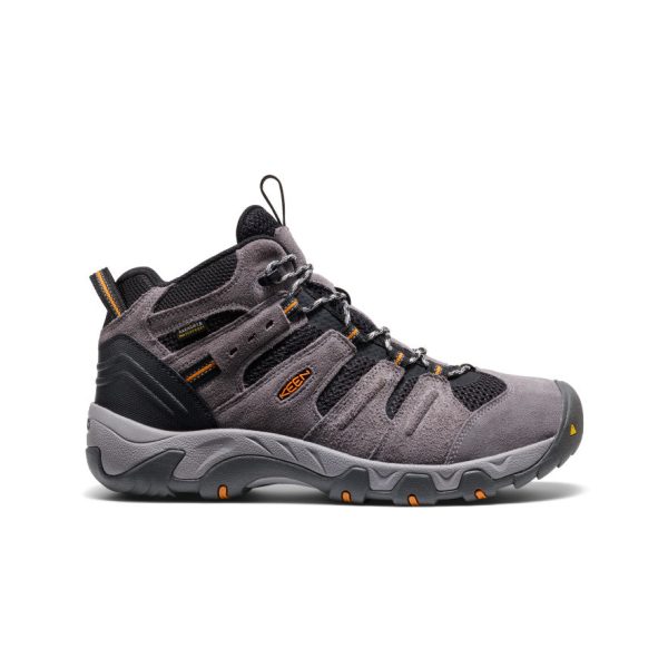 Men's Headout Waterproof Hiking Boot  |  Magnet/Orange Pepper