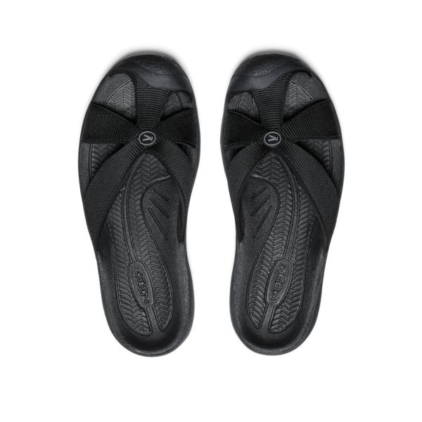 Women's Bali Slide Sandal  |  Black/Steel Grey