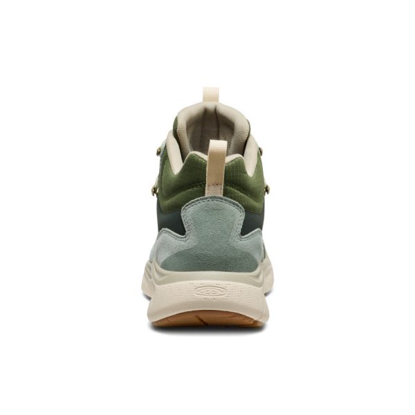 Women's Leiki Waterproof Leather Hiking Boot  |  Iceberg Green/Bronze Green