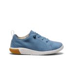 Big Kids' KNX Leather Sneaker  |  Coronet Blue/Vapor