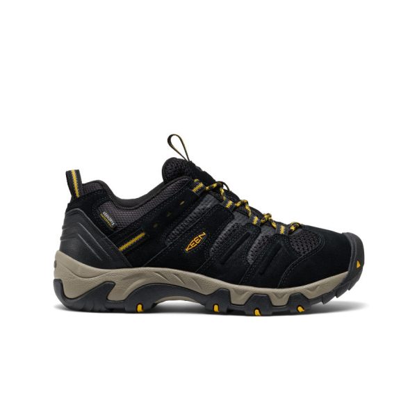 Men's Headout Waterproof Hiking Shoe  |  Black/Lemon Curry