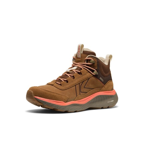 Women's Leiki Waterproof Leather Hiking Boot  |  Chipmunk/Bison