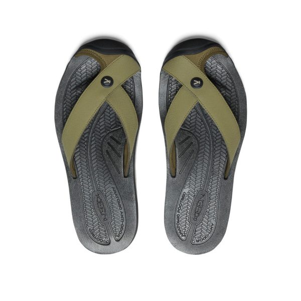 Men's Barbados Flip-Flop | Martini Olive/Black
