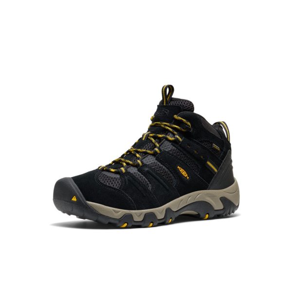 Men's Headout Waterproof Hiking Boot  |  Black/Lemon Curry