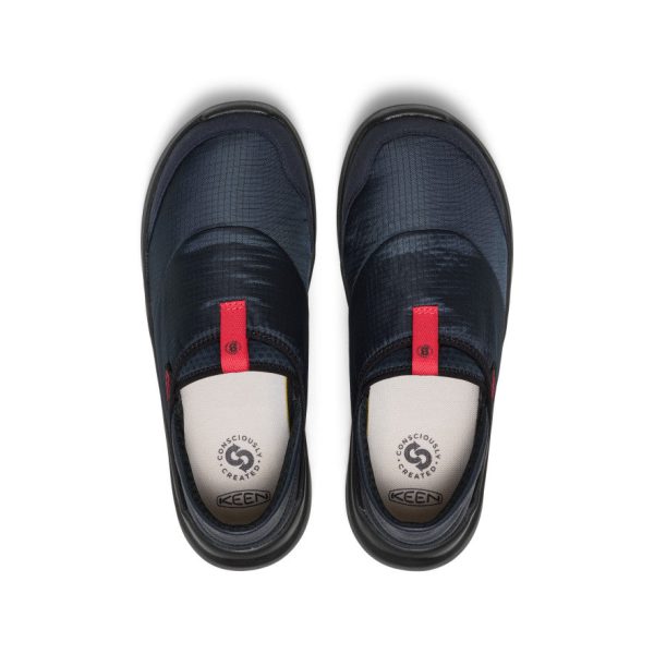 Men's Whyser Slip-On  |  Sky Captain/Racing Red