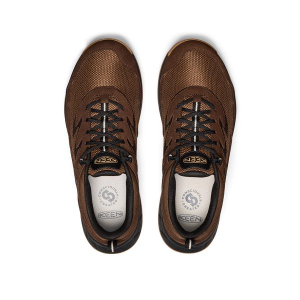Men's Hightrail Vented Hiking Shoe  |  Dark Earth/Oak Buff
