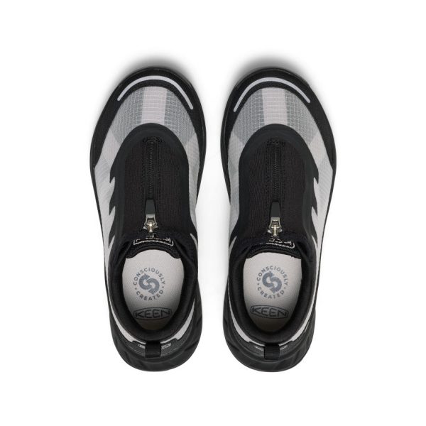 Women's TTS Zip Sneaker  |  Black/Black