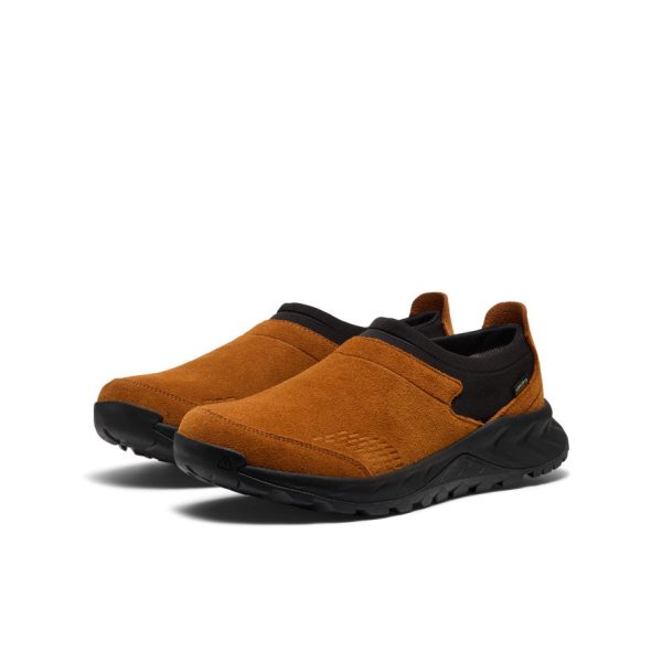 Men's TTS Moc Waterproof Sneaker | Roasted Pecan/Black