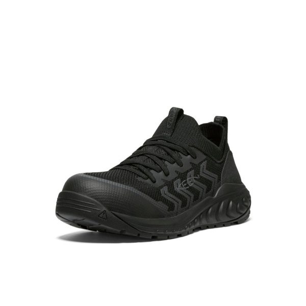 Women's Arvada Shift Work Sneaker (Carbon Toe)  |  Black/Magnet