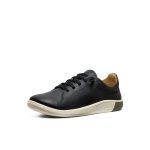 Women's KNX Leather Sneaker  |  Black/Star White