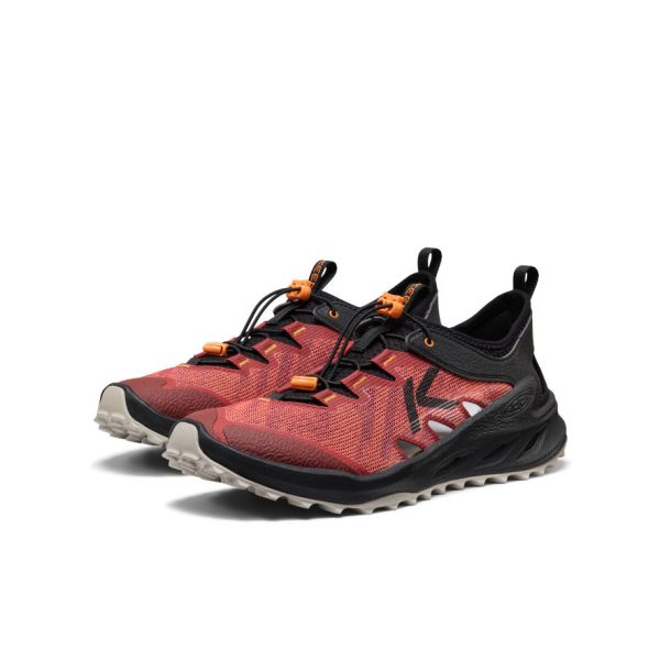 Men's Zionic ADV Open-Air Hiking Shoe  |  Garnet/Orange Peel