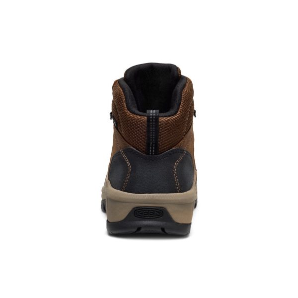 Men's Skokie Waterproof Work Boot (Carbon Toe)  |  Dark Earth/Black