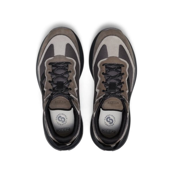Men's WK500 Leather Walking Shoe  |  Steel Grey/Black
