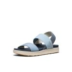 Women's Elle Backstrap Sandal  |  Faded Denim/Skyway