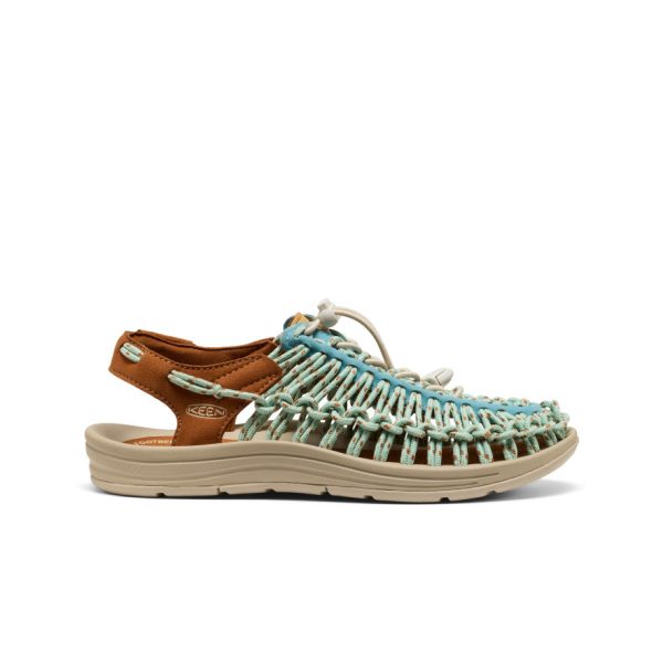 Women's UNEEK Sneaker  |  Milky Blue/Roasted Pecan
