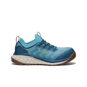 Women's Arvada Shift Work Sneaker (Carbon Toe)  |  Reef Waters/Legion Blue