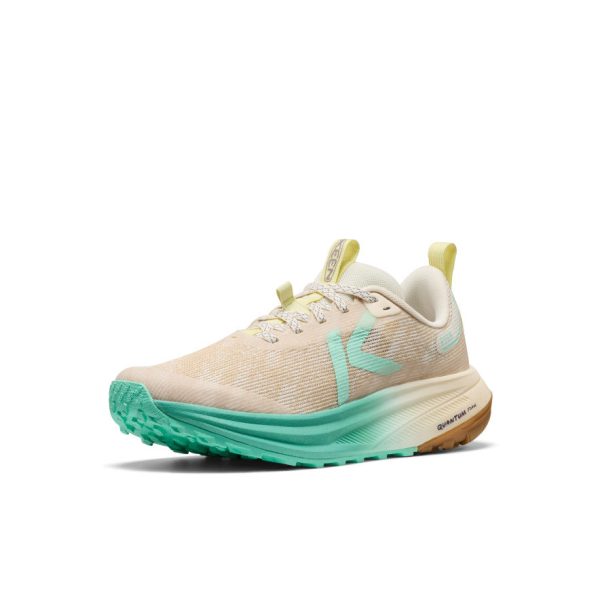 Women's Roam Trail Running Shoe  |  Birch/Cabbage