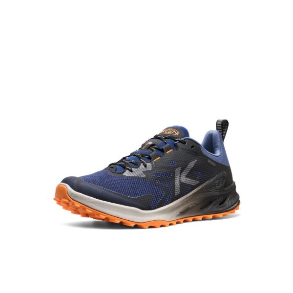 Men's Zionic NXT Waterproof Hiking Shoe  |  Naval Academy/Bright Marigold