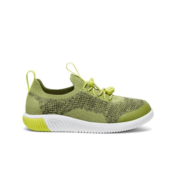 Little Kids' KNX Knit Sneaker  |  Iguana/Evening Primrose