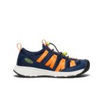 Big Kids' Motozoa Sneaker  |  Naval Academy/Bright Marigold