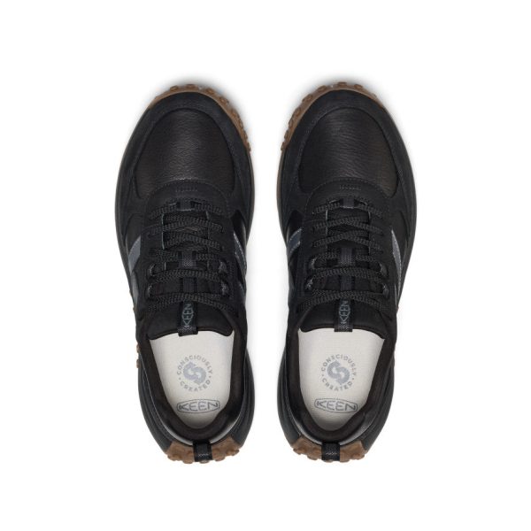 Men's KS86 Leather Sneaker  |  Black