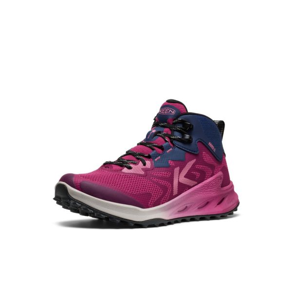 Women's Zionic NXT Waterproof Hiking Boot  |  Beaujolais/Pink Lemonade