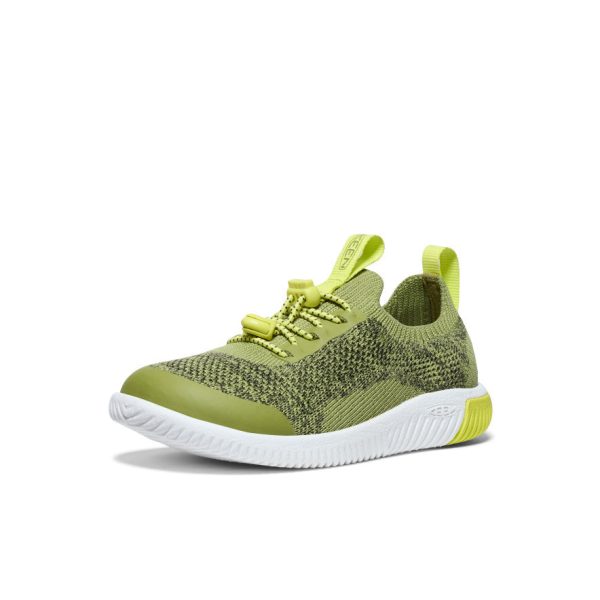 Little Kids' KNX Knit Sneaker  |  Iguana/Evening Primrose