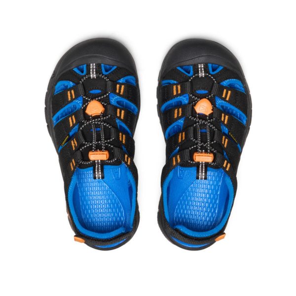 Big Kids' Newport Boundless Sandal  |  Black/Precious Blue