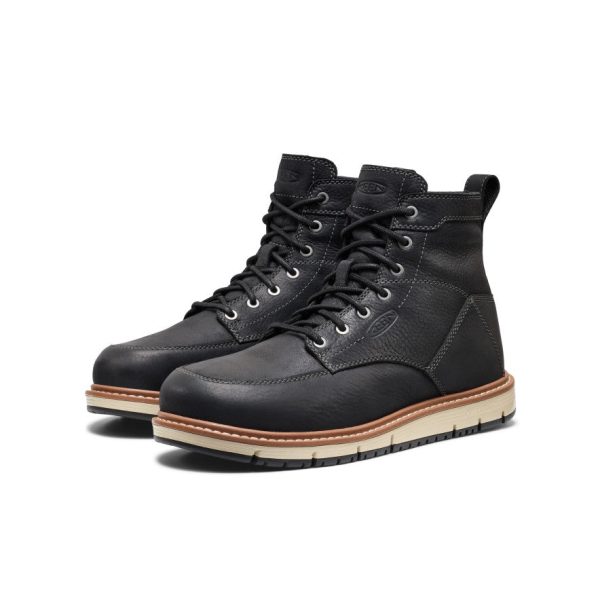 Men's San Jose 6 Boot (Aluminum Toe)  |  Black/Caramel Cafe