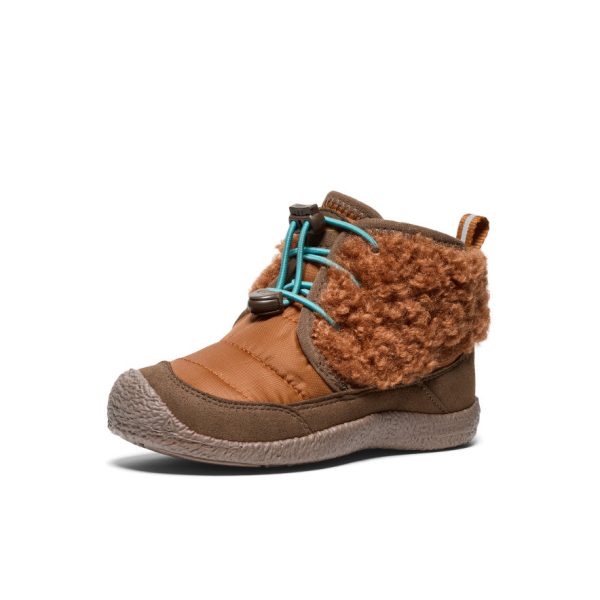 Little Kids' Howser II Waterproof Chukka  |  Roasted Pecan/Dark Earth