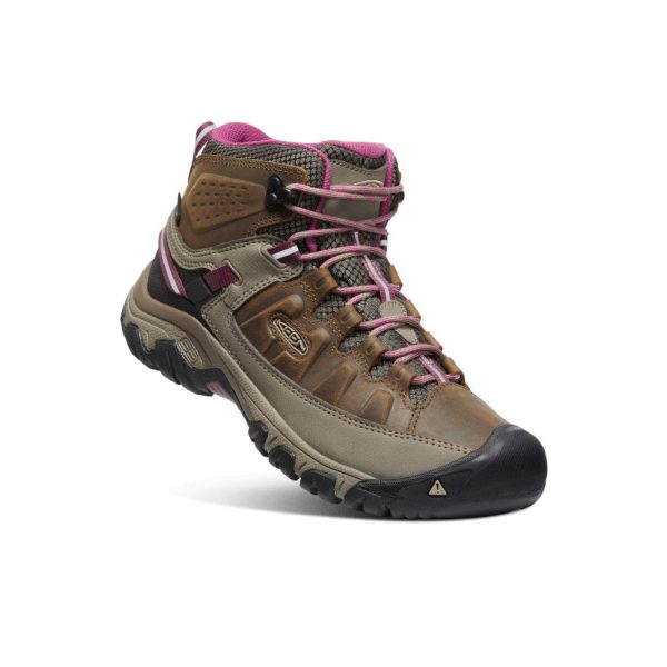 Women's Targhee III Waterproof Mid  |  Weiss/Boysenberry