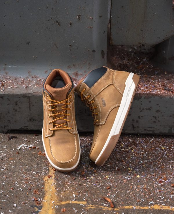 Men's Gibson Waterproof Work Boot (Carbon Toe)  |  Belgian/Gum