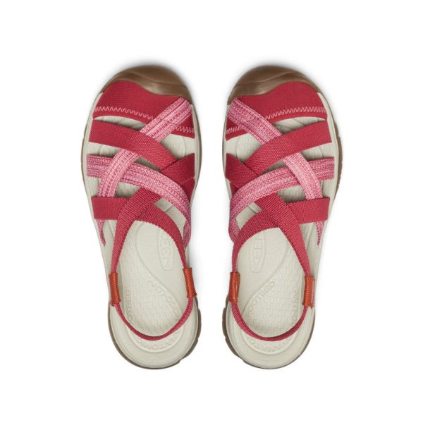 Women's Whisper Lattice Sandal  |  Garnet/Burnt Brick