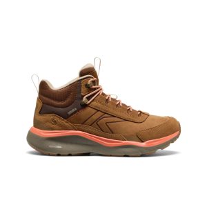 Women's Leiki Waterproof Leather Hiking Boot  |  Chipmunk/Bison