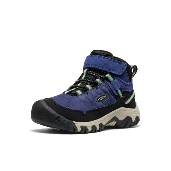 Little Kids' Targhee IV Waterproof Hiking Boot  |  Skipper Blue/Hemlock