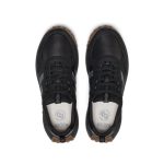 Men's KS86 Leather Sneaker  |  Black