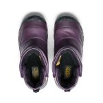 Big Kids' Puffrider Waterproof Winter Boot | Black Plum/Daiquiri Green
