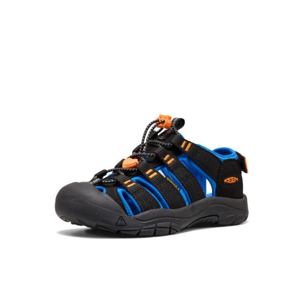 Big Kids' Newport Boundless Sandal  |  Black/Precious Blue