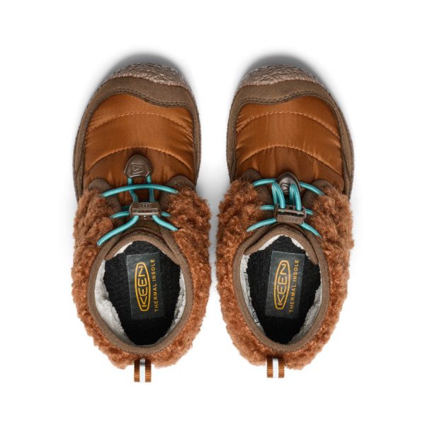Little Kids' Howser II Waterproof Chukka  |  Roasted Pecan/Dark Earth