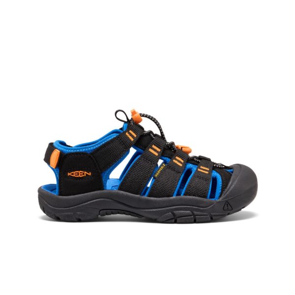 Big Kids' Newport Boundless Sandal  |  Black/Precious Blue