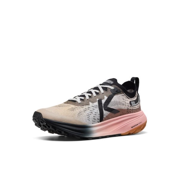 Men's Seek Trail Running Shoe  |  Black/Sunset Sand